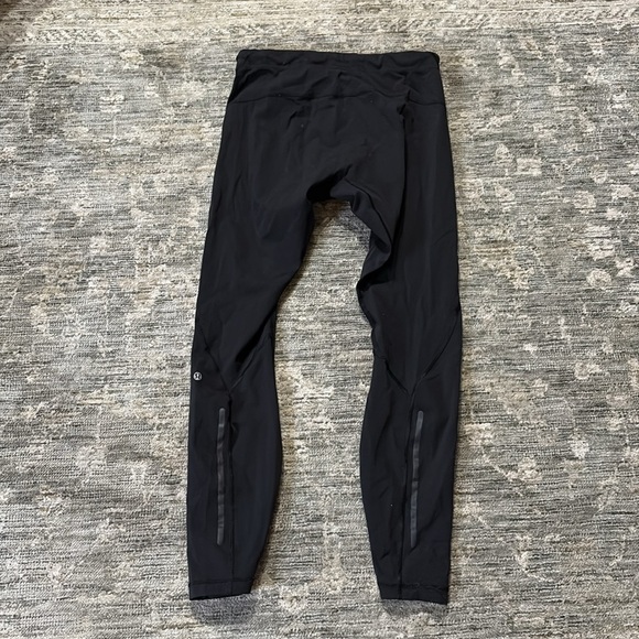 Lululemon Black Pants - size small - great condition - drawstring waist - Picture 4 of 7